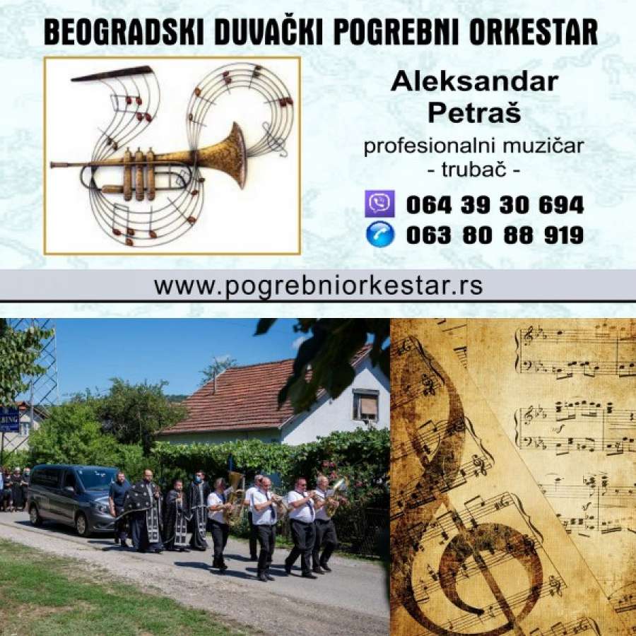 Pogrebni orkestar pleh muzika za sahrane Srbija